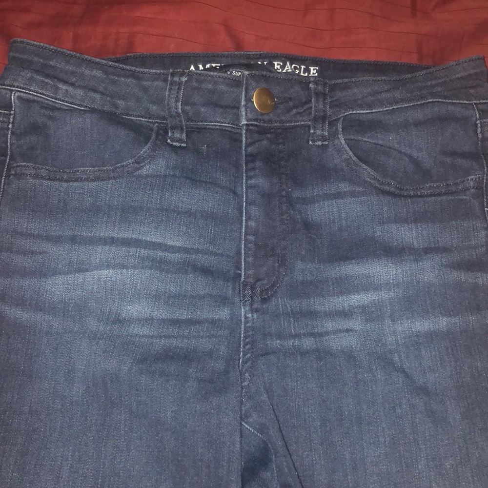 Skinny high waisted jeans